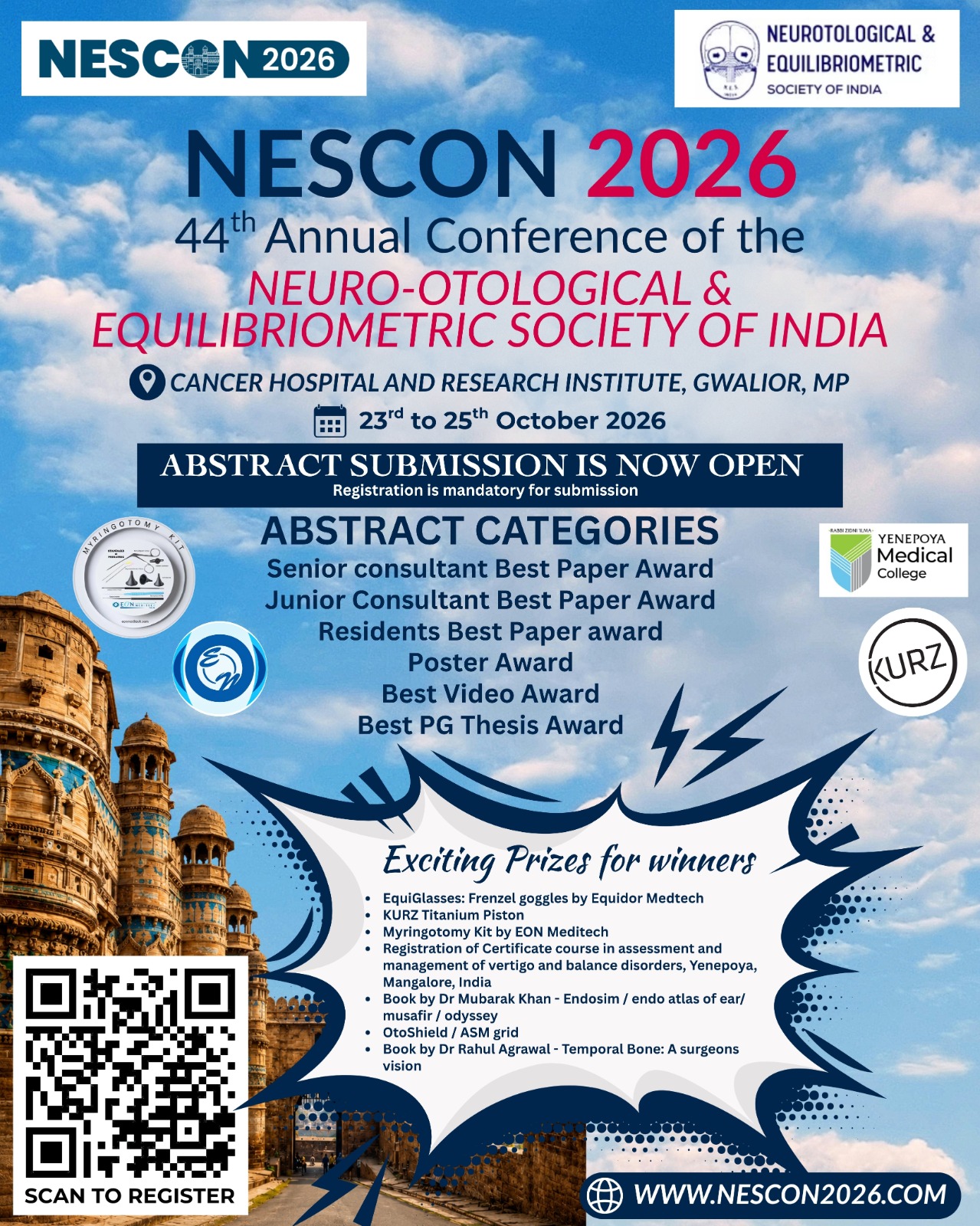 NESCON 2026 – Pre-Conference Vertigo Masterclass